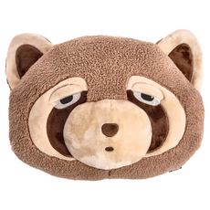 HOLA 和樂家居 石墨烯造型手插枕, 紅浣熊