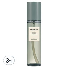 AROMATICA Inspirit 身體噴霧 羅勒與佛手柑, 3個, 120ml