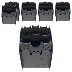 YAMADA 貓咪收納盒 雙格, 1853, 6個