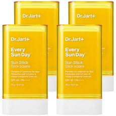 닥터자르트 에브리 선 데이 선 스틱 SPF48 PA++++, 19g, 4개