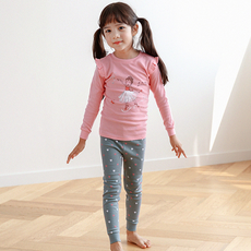 Maykids 女童款飄逸公主30支紗長袖家居套裝