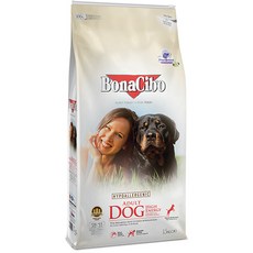 보나시보 어덜트 강아지 하이에너지 큰알갱이 건식사료, 닭+쌀, 15kg, 1개