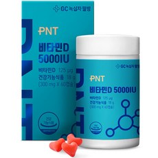 GC녹십자웰빙 PNT 비타민D 5000IU 18g, 60정, 1개