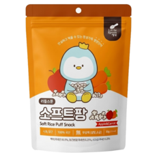 Little Spoon 寶寶爆米香 5個月以上, 蘋果胡蘿蔔, 30g, 1包