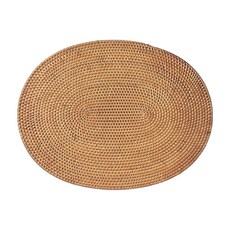 MUJI 無印良品 KETAK編餐墊, 單一尺寸, 橢圓型, 1個