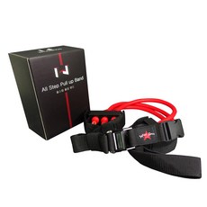 WILDBROS ALLSTEP 引體向上管狀彈力帶, 紅色, 1個