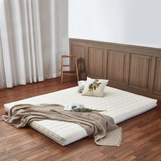 The Lix Home 9區床墊含絎縫床包, 8cm, 象牙白
