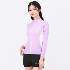 aquatica 女款拉鍊防磨衣疊搭泳裝衝浪褲上下身套裝 AQAWJP23005-AQAWPT23001 only one