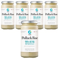 청정원 명란크림 파스타소스, 350g, 5개