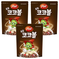 동서 포스트 오곡 코코볼, 570g, 3개