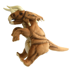 HANSA TOY 三角龍手偶,絨毛填充玩具, 1個