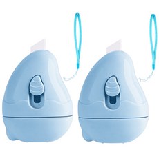 芒果宅配運單個人資訊保護印章 藍色, 2個, 黑色