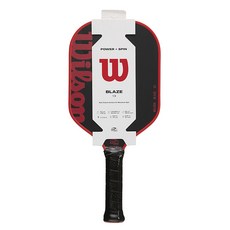 Wilson BLAZE 13MM 匹克球拍 2, 1個, WR157911U2, 黑色 + 紅色