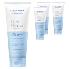 미샤 수퍼 아쿠아 울트라 히알론 클렌징 폼, 200ml, 4개