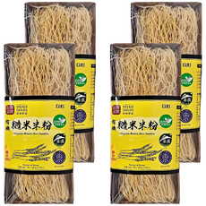 源順食品 有機糙米米粉 無添加防腐劑 無添加漂白劑 無添加玉米澱粉 含天然膳食纖維, 200g, 4包