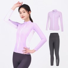 aquatica 女款拉鍊防磨衣高腰水上緊身褲上下身套裝 AQAWJP23005-AQAWLE23003 only one