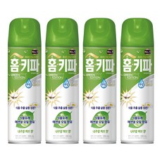 홈키파 그린에디션 내추럴엘에어졸, 500ml, 4개