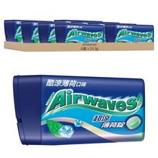 Airwaves 超涼薄荷錠, 24.3g, 8盒