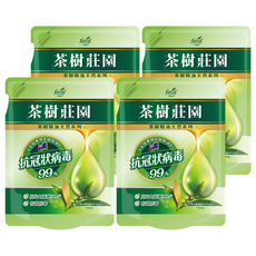 Farcent 花仙子 茶樹莊園 洗衣精, 1.5kg, 4包