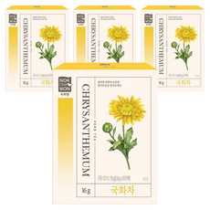 녹차원 국화차 티백, 20개입, 4개, 800mg