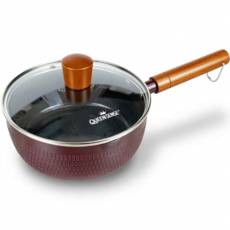 QUEEN SENSE IH電磁爐適用附蓋單柄鍋, 混合色, 18cm