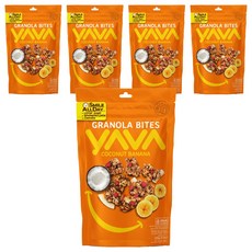 Yava格蘭諾拉麥片 椰子香蕉風味, 5包, 125g