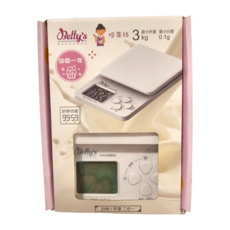 Betty's 焙蒂絲 電子秤, TT-301, 3kg, 白色