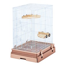 MARUKAN CASA小動物籠 560982, 白色 + 咖啡色, 1個