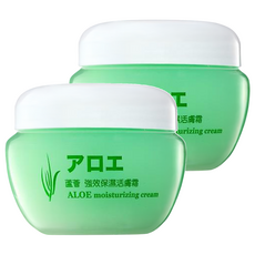 廣源良 蘆薈強效保濕活膚霜, 80ml, 2罐