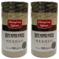 Cheongeun F&B 白胡椒粉, 100g, 2個