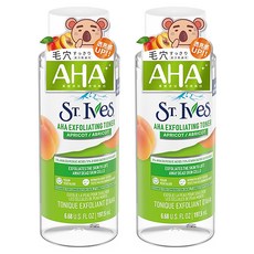 ST.Ives 聖艾芙 AHA果酸去角質化妝水 杏桃亮白 197.5ml, 2件