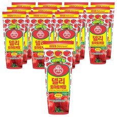 오뚜기 델리 토마토 케찹, 800g, 12개