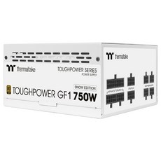 thermaltake 曜越 Toughpower GF1 750W 金牌 全模全日 不發光 雪白版, PS-TPD-0750FNFAGT-W, 1個