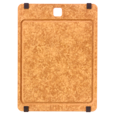 HOLA 和樂家居 高密度木纖維溝槽止滑砧板 750g, 原木色, 1個