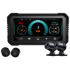 ALC 機車專用車用多功能智慧顯示器, 黑色, M6PRO