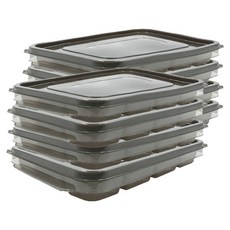 12 冰箱小份嬰兒食品密封容器, 8個