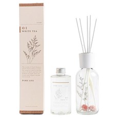 HOLA 和樂家居 覓靜植光擴香, 白茶香豆蔻, 200ml, 1個