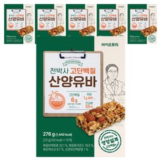 바이오트리 천박사 고단백질 산양유바, 72개, 23g