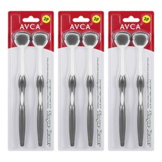 AVCA 雙效刮板刮舌器 2入, 3套