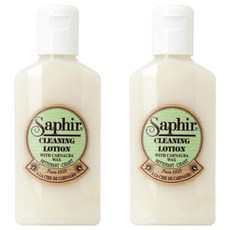 사피르 가죽 클리닝 로션 가방 지갑 전용 크리너 에센스, 125ml, 2개