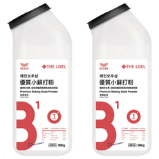 THE LOEL 小蘇打粉 韓國製造, 500g, 2瓶