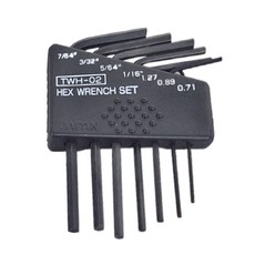 EnGInEER 工程師 迷你六角扳手7支組 英吋 TWH-02, 1組