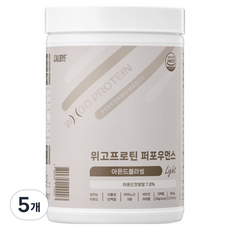 칼로바이 단백질쉐이크 퍼포우먼스 아몬드블라썸, 504g, 5개
