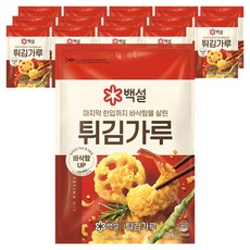 백설 튀김가루, 1kg, 15개