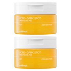 celimax 毛孔暗沉提亮棉片 100ml, 40片, 2罐