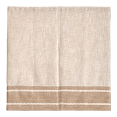 HOLA 和樂家居 奧可利拼接緹花短門簾, 彌月咖