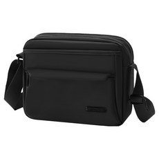 ADDEDIT 男士用 Premium High-Den 斜背包, 黑色