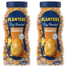 Planters 蜂蜜烤花生, 453g, 2罐