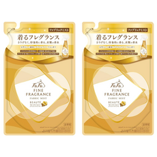 FaFa 香水系列 織物除臭芳香噴霧補充包 270ml 玫瑰雲松-金, 2包