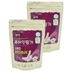 Pure Eat 幼兒玄米餅 適用年齡：六個月以上, 紫薯, 30g, 2包